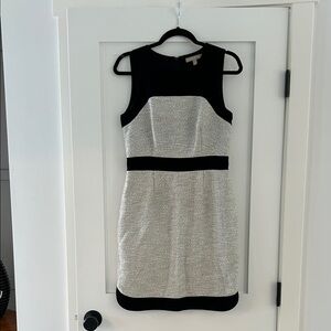 Banana Republic Black and white tweed dress - sis 6